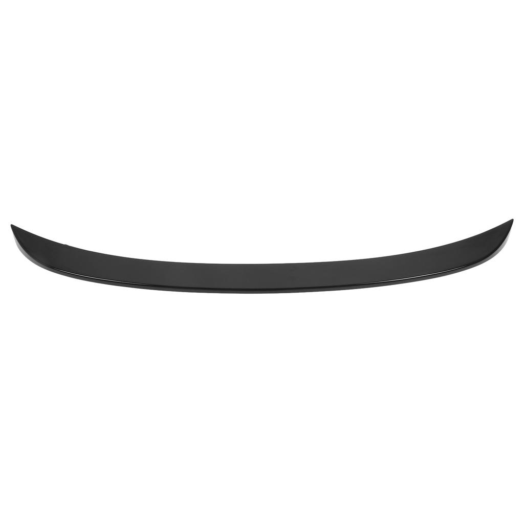 Rear Trunk Roof Spoiler Wing Fade Proof Stylish Trunk Lip Spoiler for F30 2013 To 2019 Glossy Black