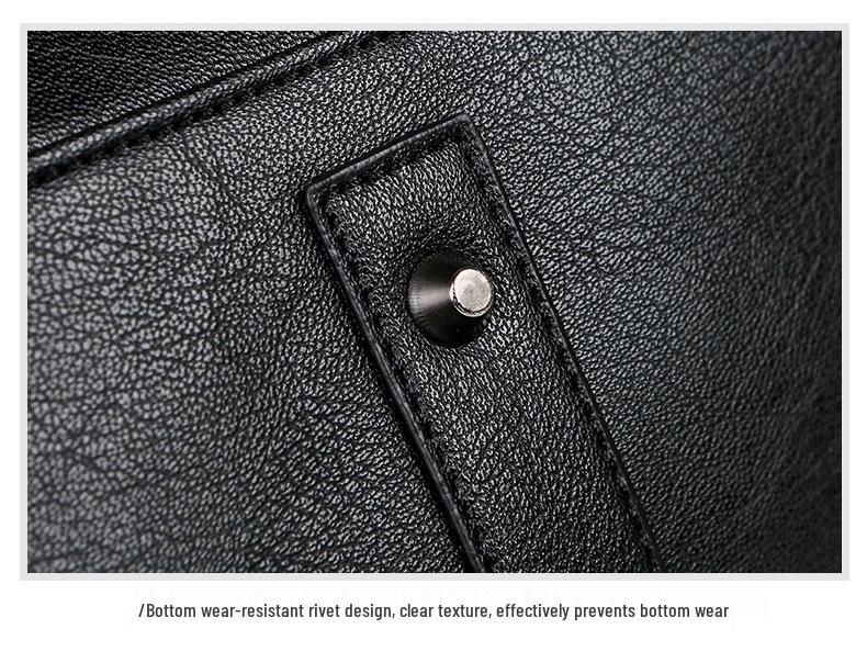 Men's Vintage Leather Travel and Gym Bag with Shoe Compartment - Crossbody Handbag & Shoulder Bag, Large Capacity.