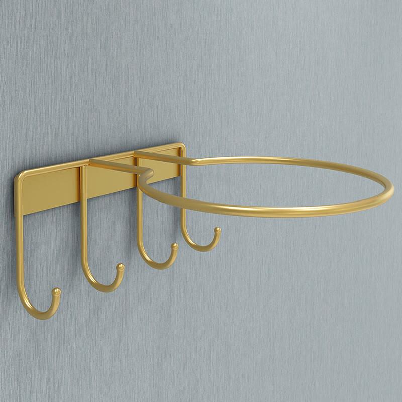 No-Drill Wall-Mounted Basketball Storage Rack