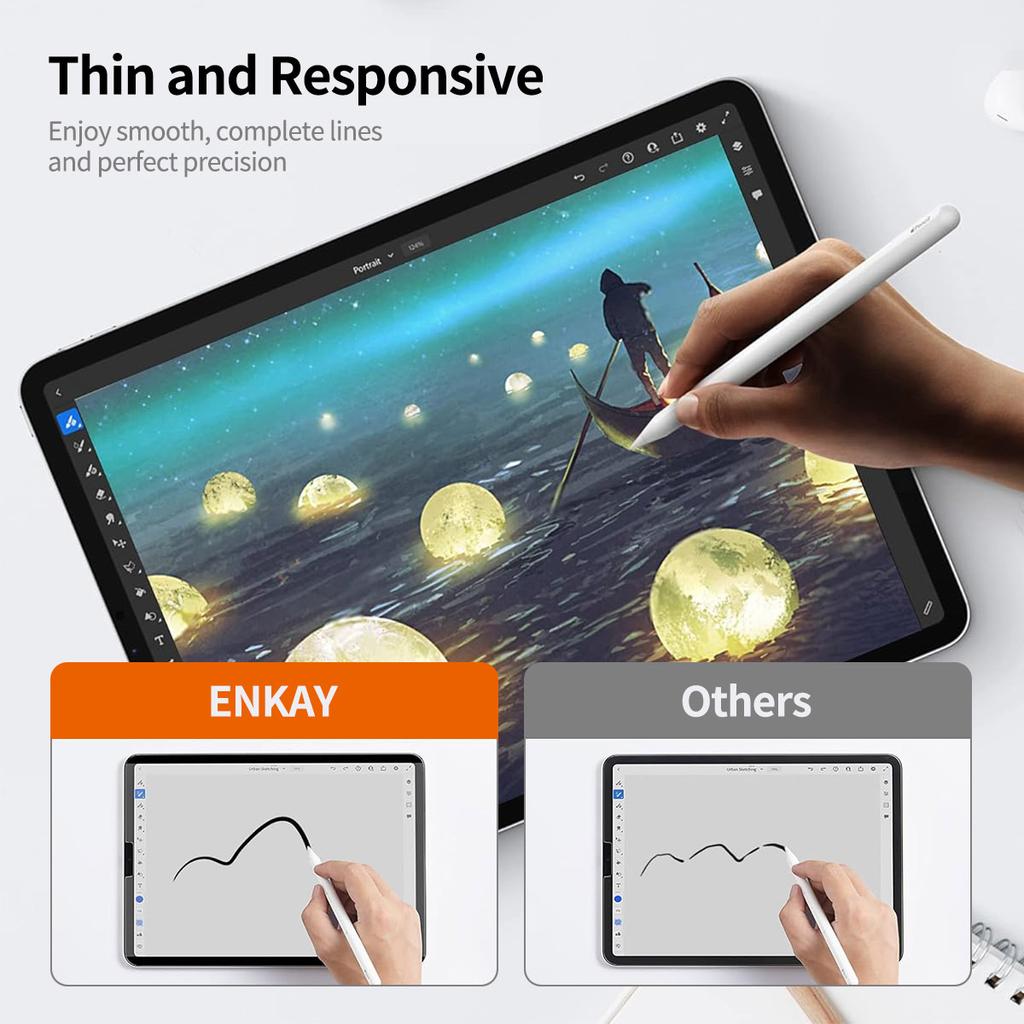 ENKAY HAT PRINCE For iPad mini (2024)/mini (2021) 28 Degree Anti-Peep Screen Protector Tempered Glass 0.33mm Film