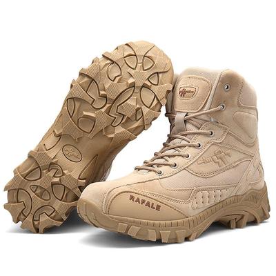 Stivali da Uomo Stivali da Deserto Outdoor Stivali da Trekking Scarpe alla Caviglia da Uomo Scarpe da Lavoro e Sicurezza