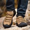 Luxury Brand Men Genuine Leather Shoes Fashion Outdoor Non-slip Sneakers Breathable Large Size 38-48 Casual Thick Bottom Shoes
