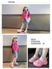 Soft-Soled Non-Slip Mesh Sneakers for Kids - Korean Style Spring/Autumn Casual Dad Shoes for Girls