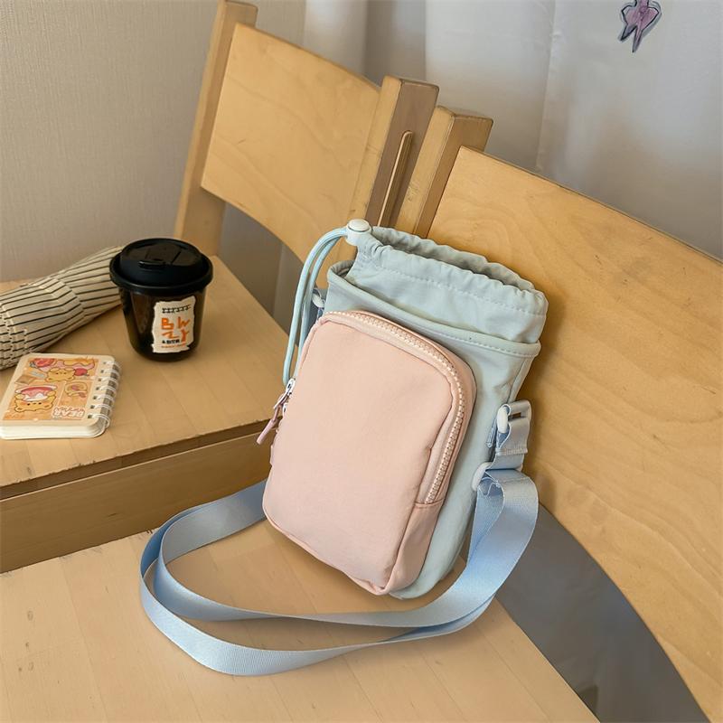 Contrast Color Small Bag Women's Commuter Crossbody Bag Outdoor Sports Shoulder Bag