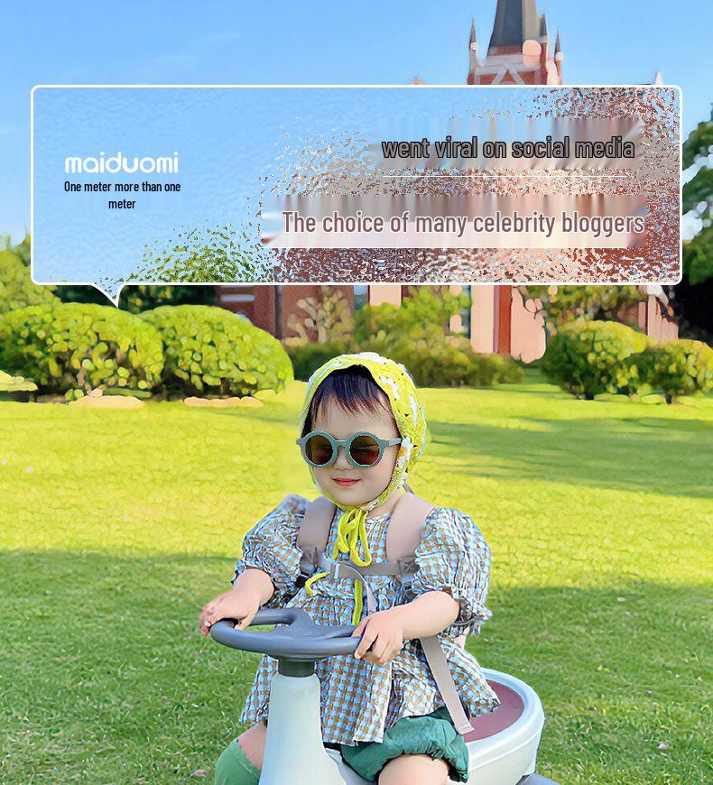 Maiduomi Anti-Rollover Twisting Sliding Car for Ages 1-6: Rocking Toy for Kids and Adults