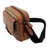 Coach Hudson Crossbody Bag Signature Colorblock Canvas Light Saddle Multi Casual Daily CR339-QBMYC