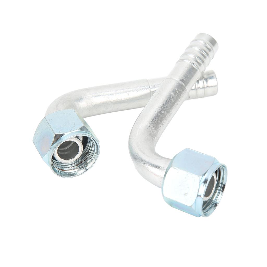 20 Pcs Barb Fitting Elbow Nut 90 Degree O Ring Female Air Conditioner Pipe Connector Adapter Joint