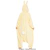 SAZAC Character Fleece Kigurumi One Size Fits Most Rabbit