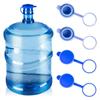 Durable Thick Reusable Silicone Water Bottle Cover Drinking Bucket 5 Gallon Water Jugs Cap Non-Spill Bottle Caps with Inner Plug