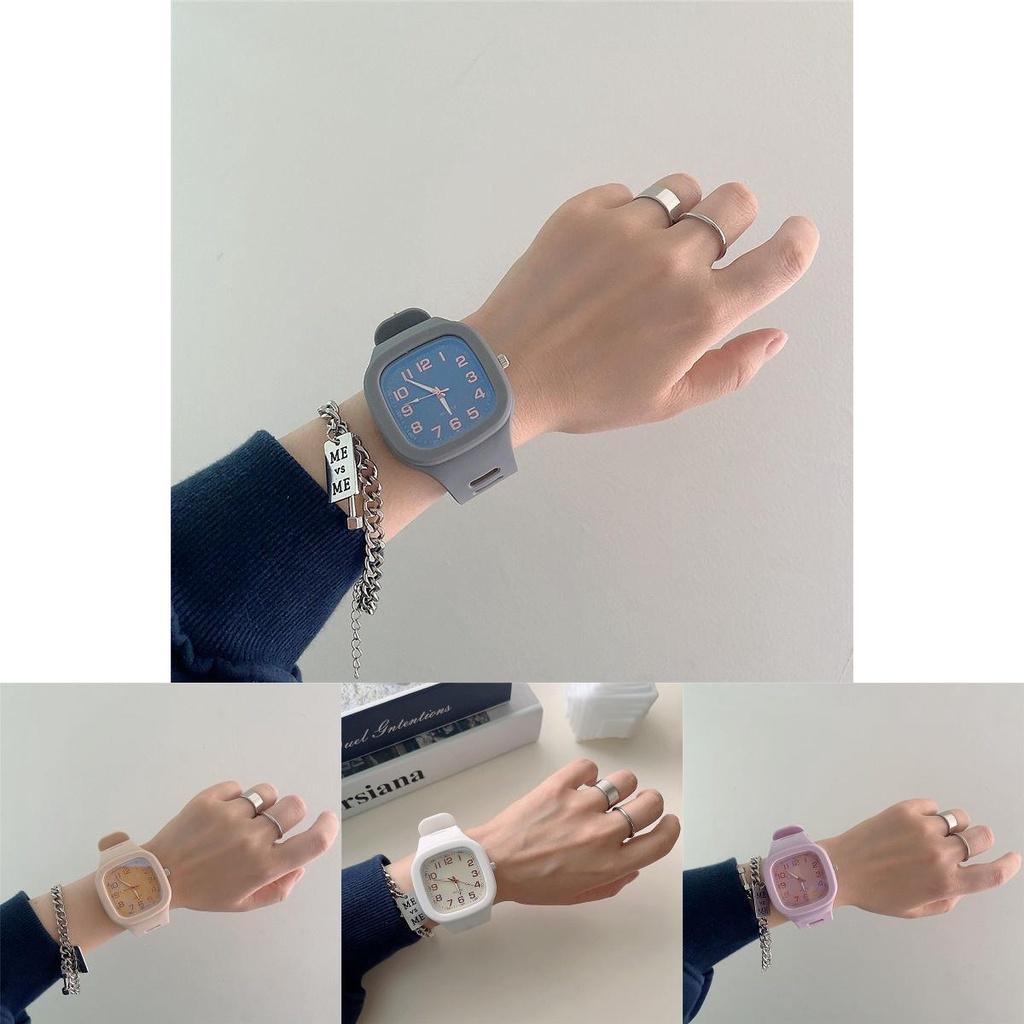 Square Trendy Watch For Men And Women Minimalistic Design Waterproof Unique And Stylish