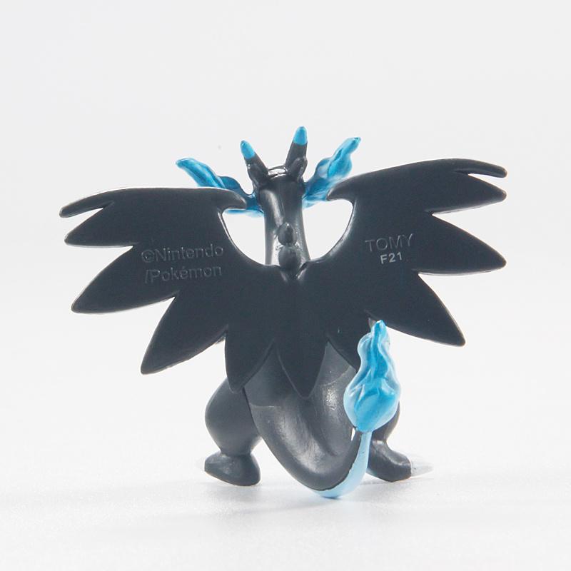 5cm Takara Tomy Original Pokemon Figures Ms-51 Charizard Pvc Model PokMon Gift Anime Collection Children Birthday X s Poseable Articulated Scale