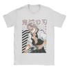 Sanemi Shinazugawa Demoned Slayered Men T Shirts Novelty Tee Shirt Short Sleeve Crew Neck T-Shirts Pure Cotton Big Size Tops
