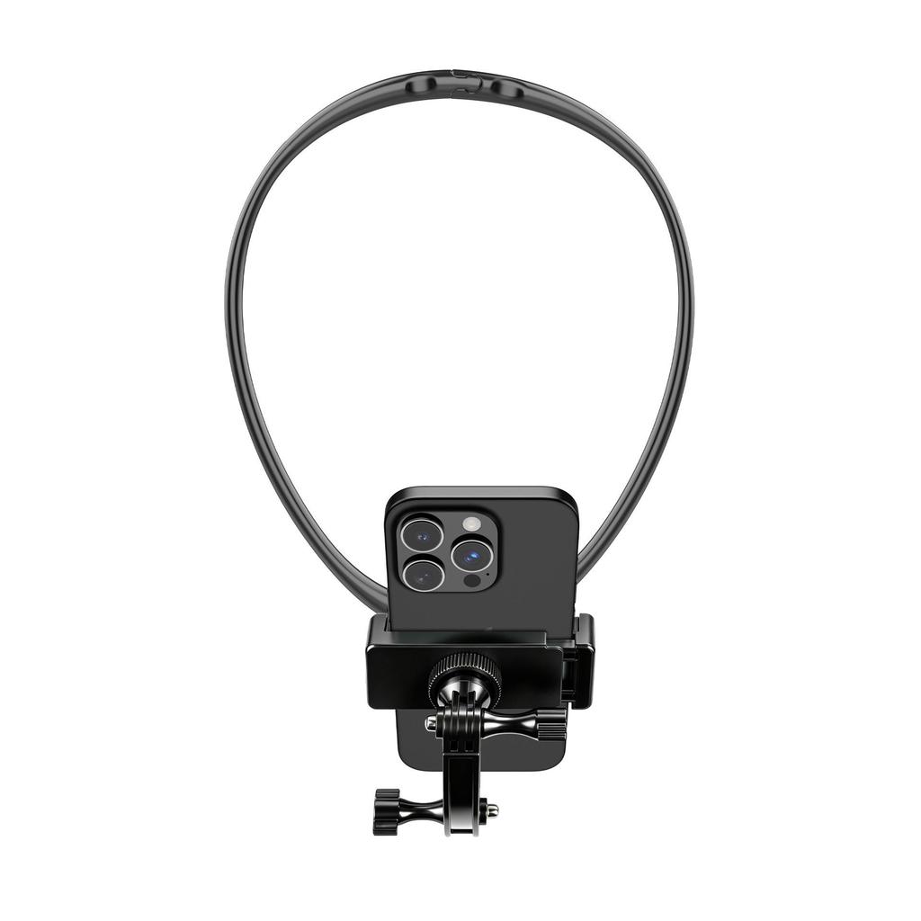 Adjustable Neck & Chest Strap Holder for Mobile Phones - Ideal for Vlogging, Fishing, Cycling, Outdoor Activities & Live Broadcasts