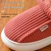 Men's and Women's Thick-Soled Velvet-Lined Cotton Slippers for Autumn & Winter