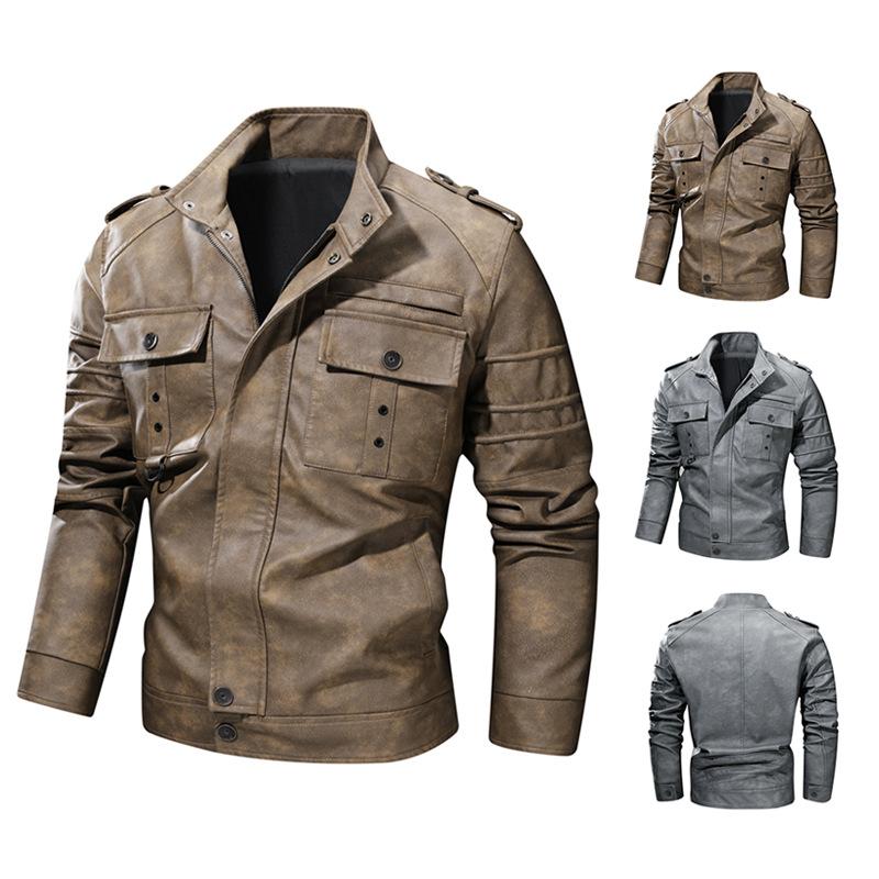 Men's Jackets, Workwear, Vintage Jackets, Outerwear, Cold Resistant and Warm Men's Leather Jackets