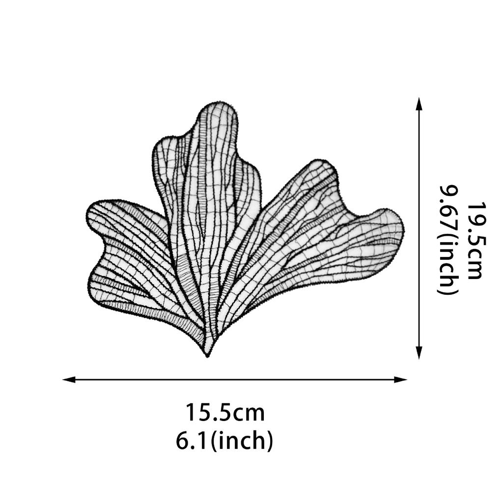 Organza Embroidery Cloth Applique Petal Applique Diy Accessories Shirts Wool Clothing Accessories Accessories