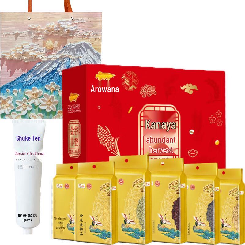 

Shuke White Peach Toothpaste & Grains Spring Festival Gift Bag