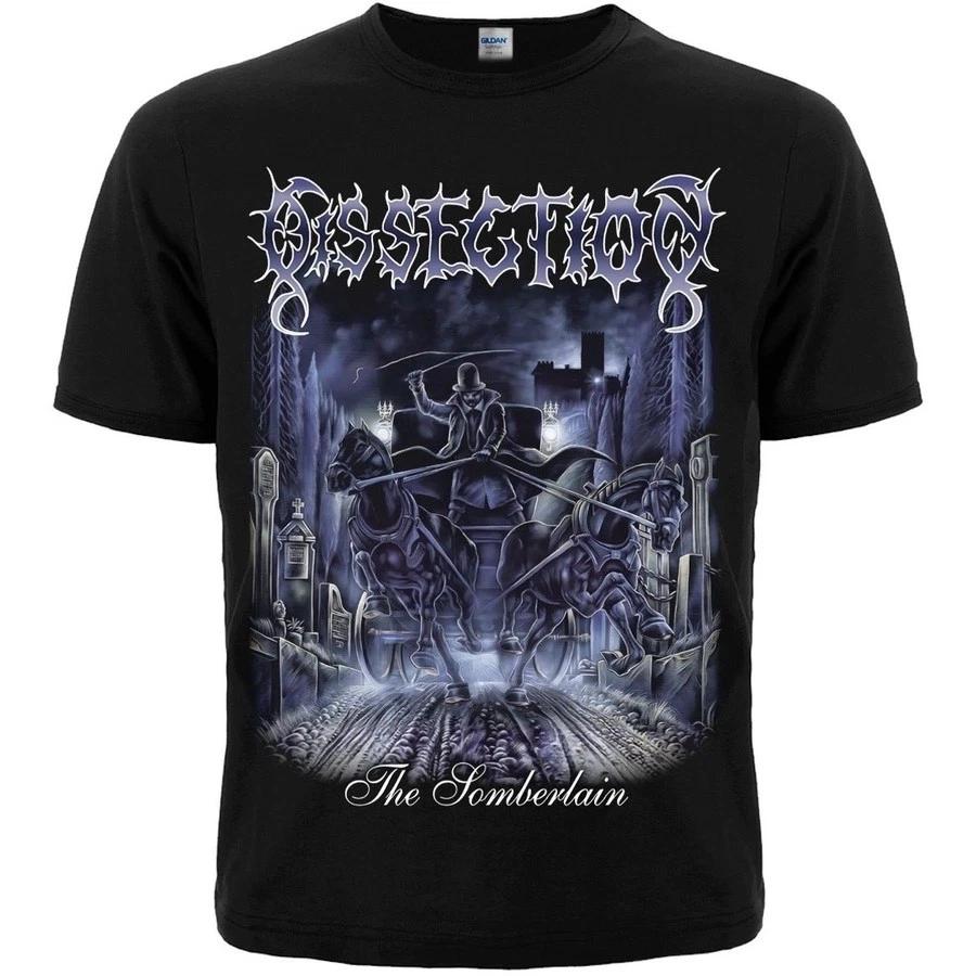 Dissection  The Somberlain  (rw) Black T-Shirt entombed mayhem XL