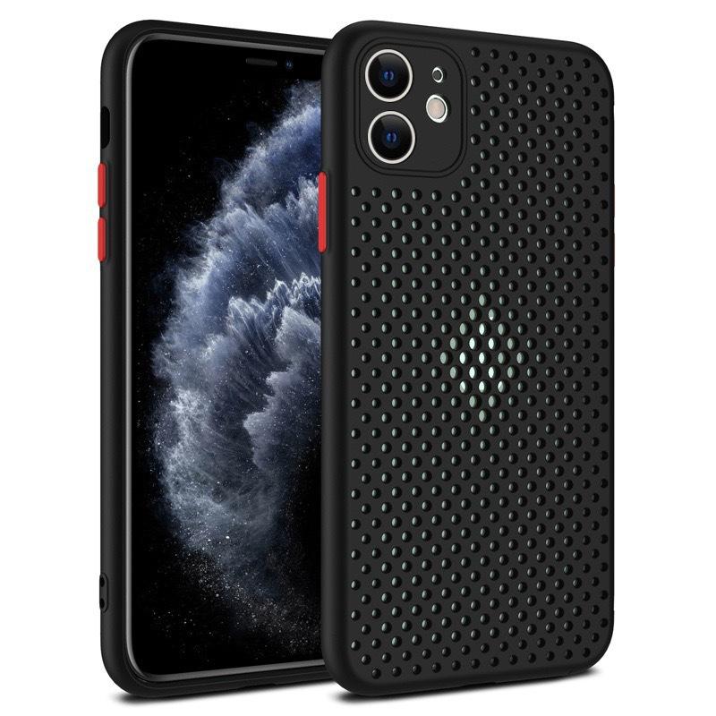 Suitable for Apple 16 Phone Case, Perforated Breathable Ip13/14 Skin-feel Soft Case Protective Case X