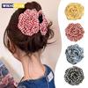 Neue Gitter-Haarkralle für Damen, Greifer, Koreanische Version, Blumen-Haarnadel, Gelbe Rose, Exquisiter Greifclip, Haaraccessoire für Mädchen