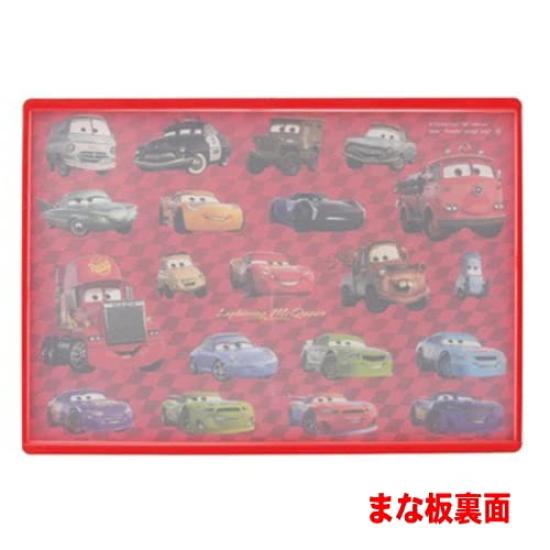 Disney Knife Cutting Board Set S6 Children's & (Cars (Red))