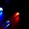 Bacchette LED Luminose 15 Colori Cambianti Bacchette Glow In The Dark Ricaricabili Professionali Bacchette Cool Regali per Batteristi