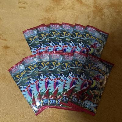 Used Pokemon Card Pack Scarlet 13 Packs