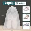 10/30/50Pcs Breathable Dust Covers Non-Woven Dustproof Drawstring Clear Storage Bag Travel Pouch Shoe Bags Drying Shoes Protect