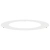 Tree Ring Suitable for Flat Tree Trunk White Ø60   90 Cm Steel