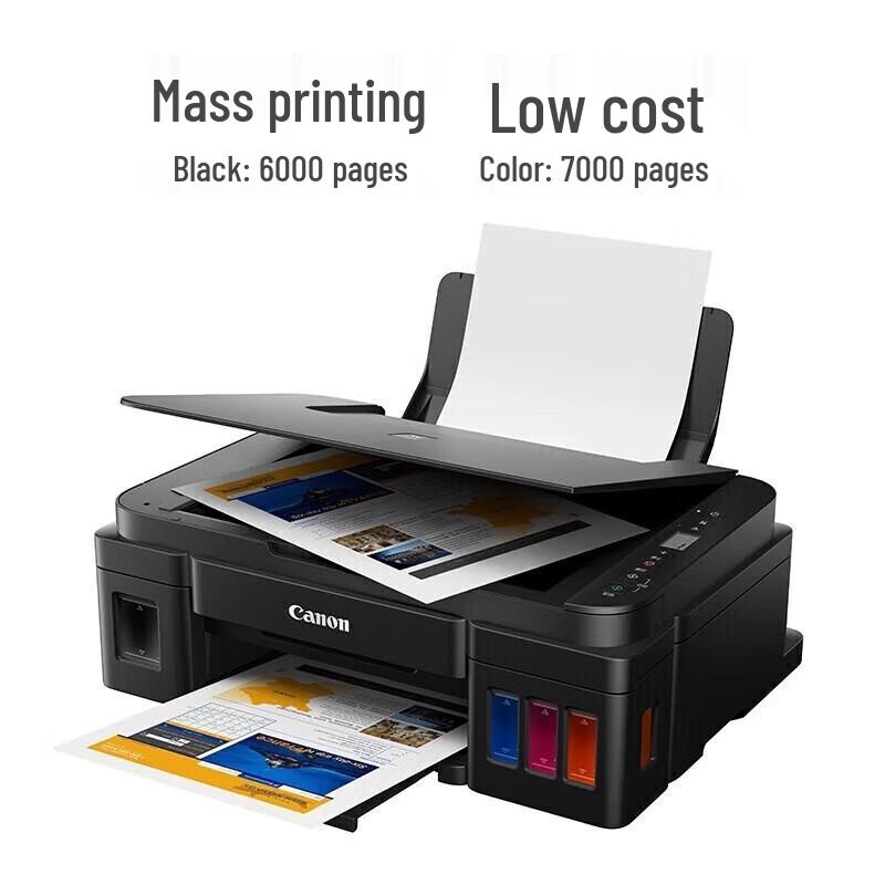 Canon G2810 A4 Color Ink Tank All-in-One Printer CN Plug (adapter Included)