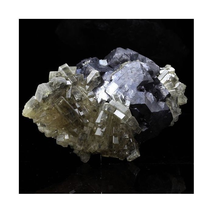 Pierres et Minéraux. Baryte + Galène. 3179.5 ct. Oumjrane, Drâa-Tafilalet Region, Maroc.