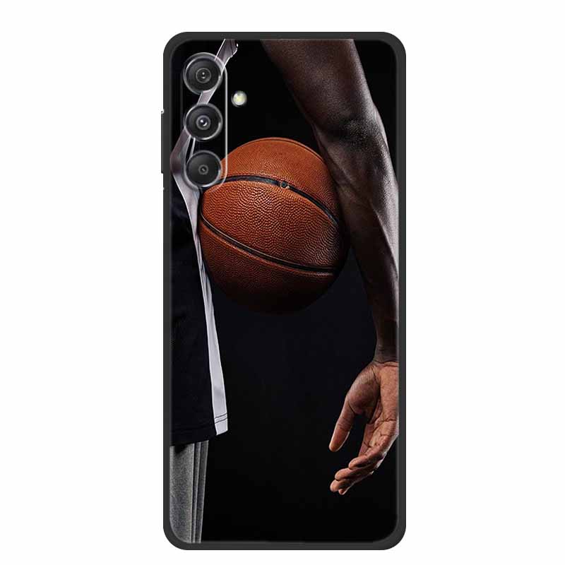 Funda For Samsung A17 Back Cover Case Fashion Black Silicone TPU Soft Phone Case For Samsung Galaxy A17 2025 Case A 17 Coque Bag