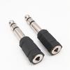 6,5 mm Erkek - 3,5 mm Dişi Ses Adaptörü - Büyük - Küçük Mikrofon Konnektörü