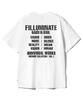 FILLUMINATE Contrast Graphic T-Shirt - White