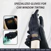 Non Slip Car Tinting Gloves Textured Surfaces Enhanced Control Machine Washable Handwear Upgrades for Long Lasting Use