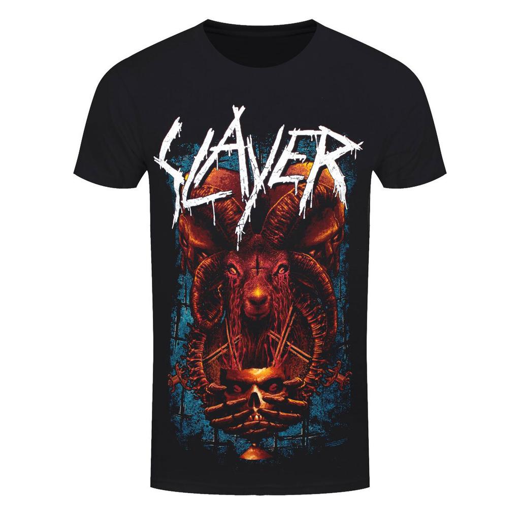 Slayer Tričko Nabídka Metalová Kapela Oficiální Černé Nové