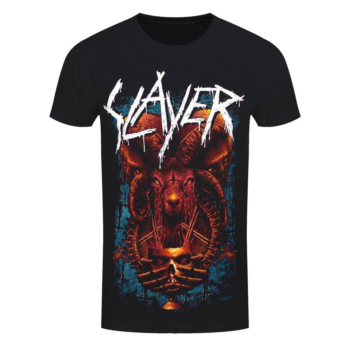 Футболка Slayer Offering Метал-группа Официальная Черная Новая S