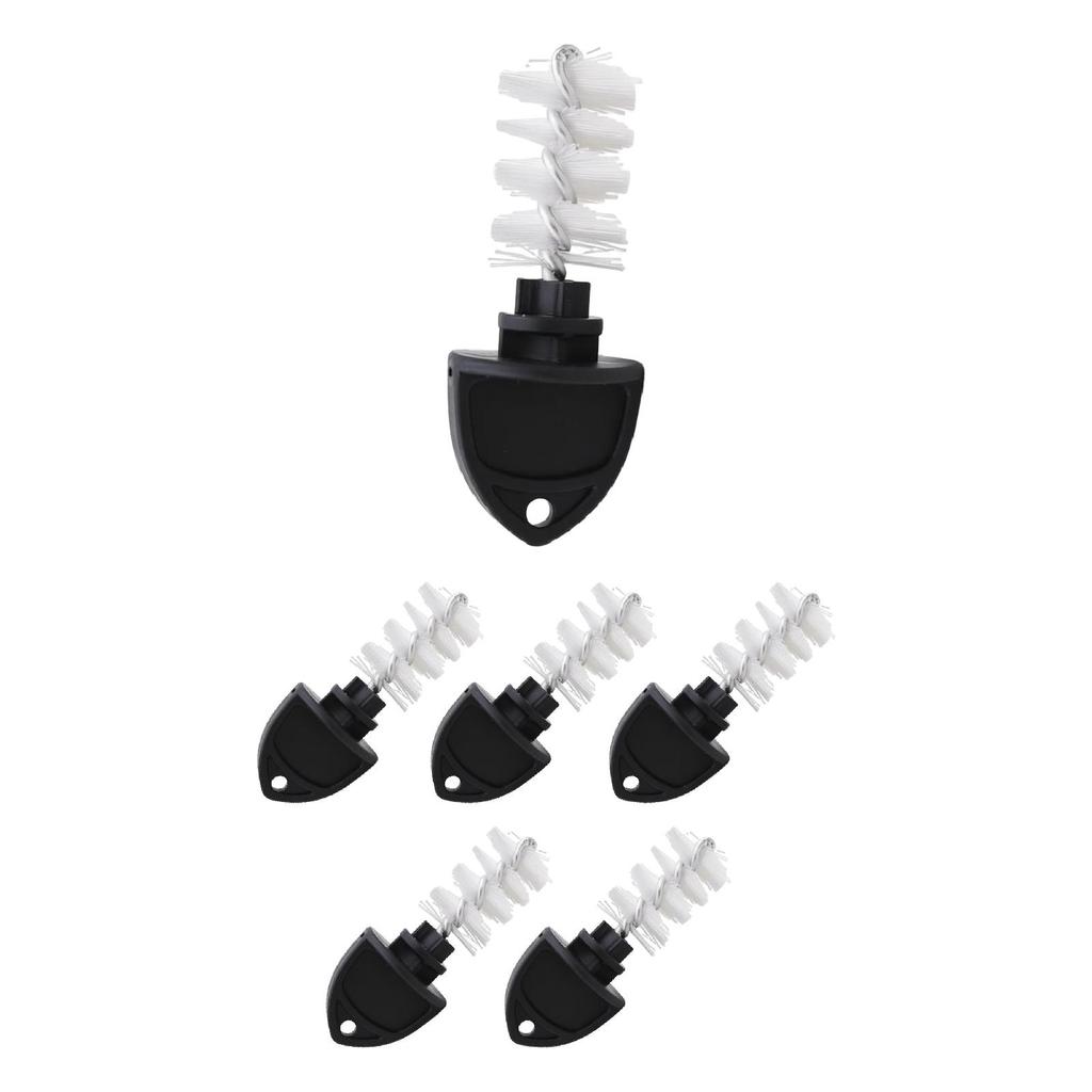 Beer Dispenser Spout Cleaning Brush Nylon Bristles Portable Plug Tool for Homebrew Club Bar