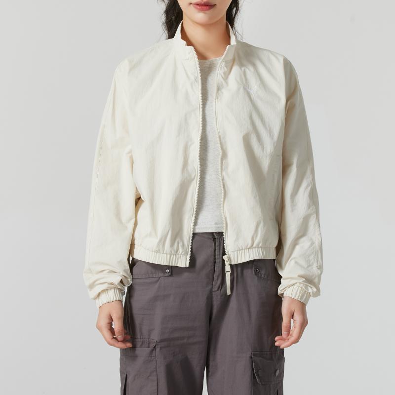 New PUMA Sports Life Collection Jacket Women's White 631309-87