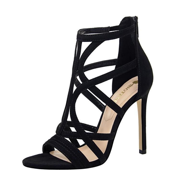 Sexy Nightclub Open Toe Stiletto Sandals – Summer Fashion Women's Shoes (Sizes 33-40)