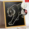 5D DIY Pearl Diamond Painting Kit Majestic Tiger Full Drill Embroidery Mosaic Art Home Wall Decor Gift
