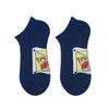 5 Pairs of Female Spring and Autumn Thin Shallow Mouth Low Top Sweat Breathable Cotton Boat Socks