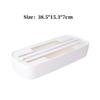 Kitchen Food Wrap Dispenser With Abs Material For Easy Cutting And Fresh Food Preservation