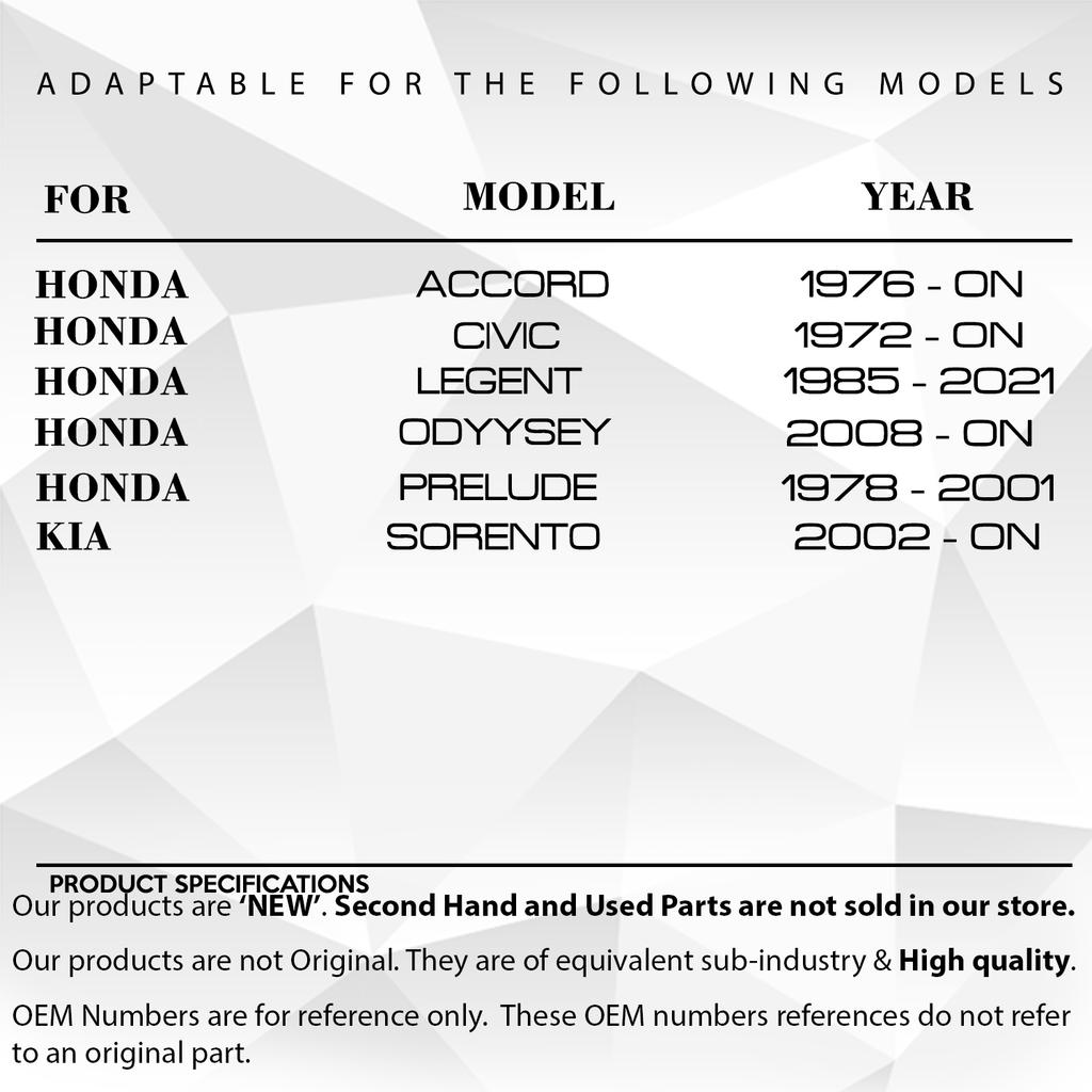 Fender Skirt Clip for Honda, Kia - 10 Pieces