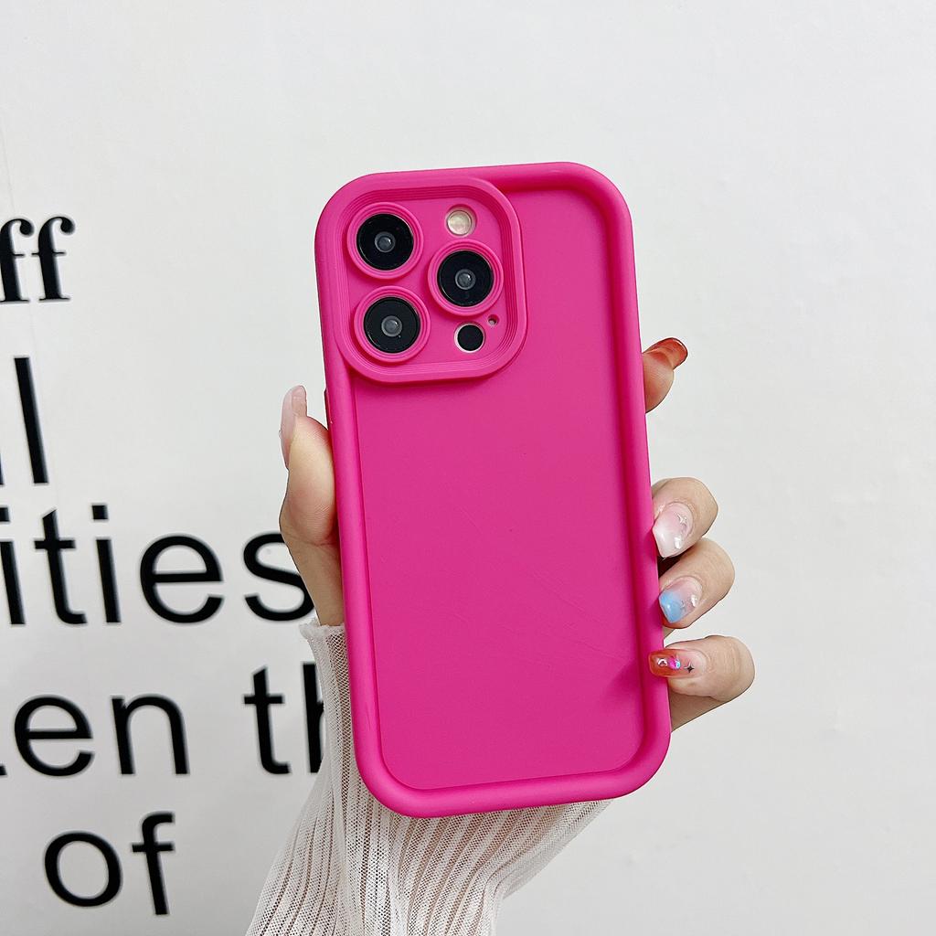 Applicable To Xiaomi 15pro Cartilage Solid Color Tpu Mobile Phone Case Material Can Be Painted Redmi 14c Anti-fall Mobile Phone Case