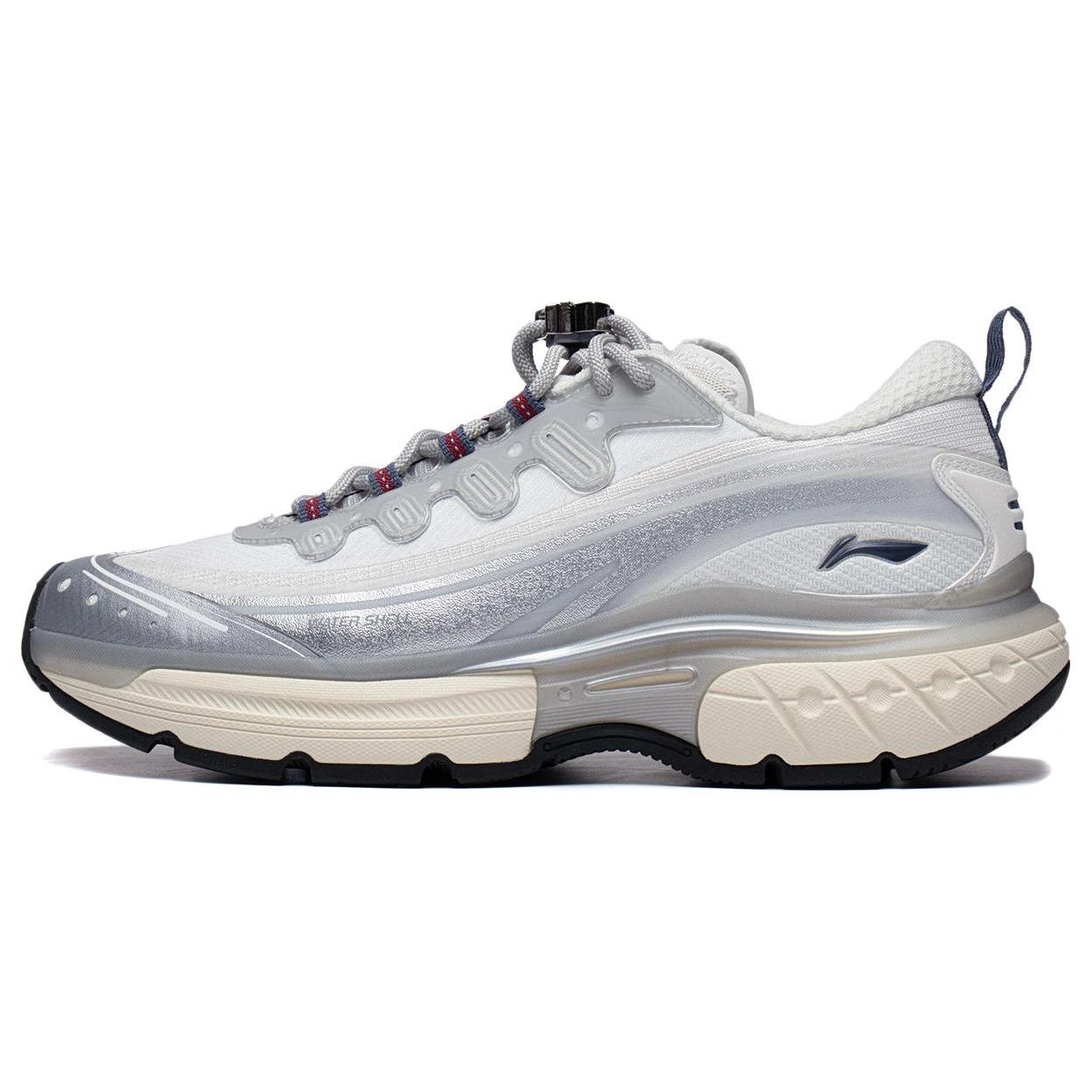 

Li Ning Fabric Cushioning Low top Casual Running Shoes Men s Gray AGLT047-5 41