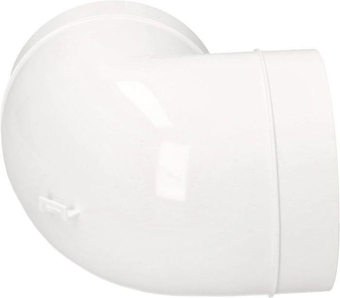 Raccord Coude - Kotarbau - Ø 125 Mm - Plastique - Intérieur - Fixation Rapide
