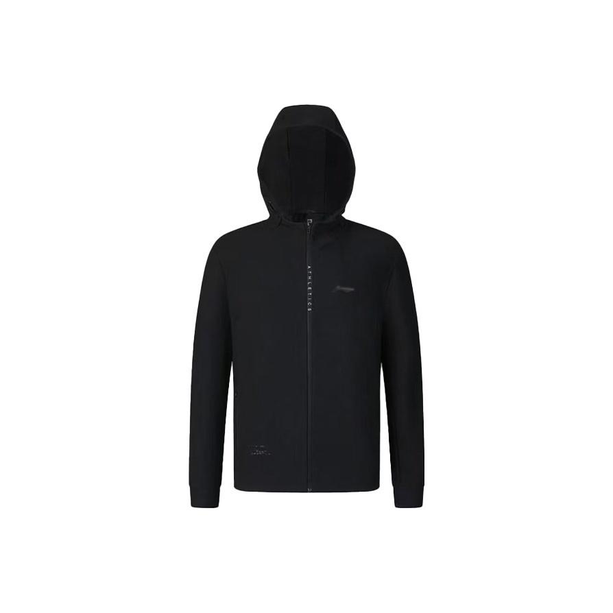 

Li Ning Повседневная Спортивная Флисовая Теплая Толстовка с Капюшоном на Молнии Унисекс Куртка AJDU611-1 3XL