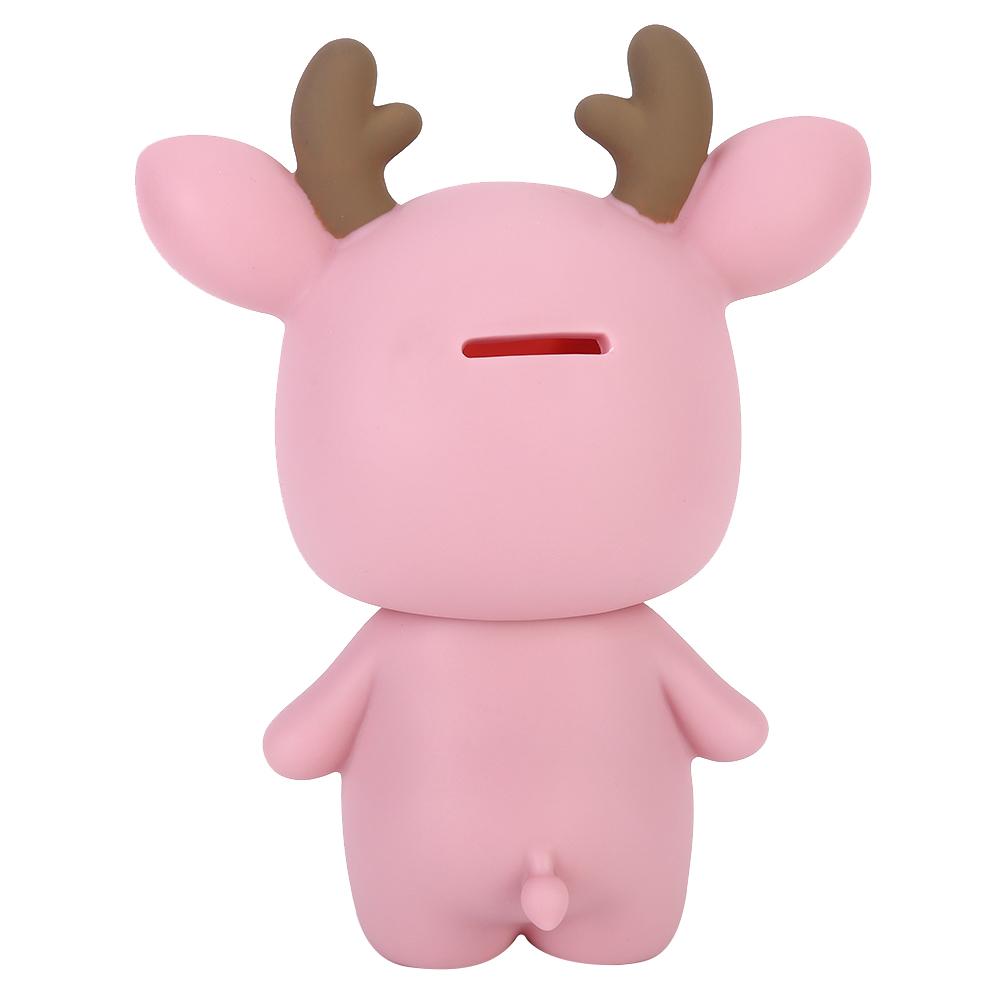 Innovative Cute Cartoon Deer Shape Money Box Money Saving Jar Home Decoration Ornament Gift