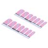 14pcs Nail Polish Strip DIY Adhesion Nail Wraps Decals Transfer Sticker Manicure Tool19
